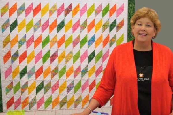 Finished Emerald Isle Quilt With Jenny Doan, a completed DIY project