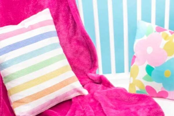 Finished How To Sew An Envelope Pillow Cover In 15-Minutes, a completed DIY project