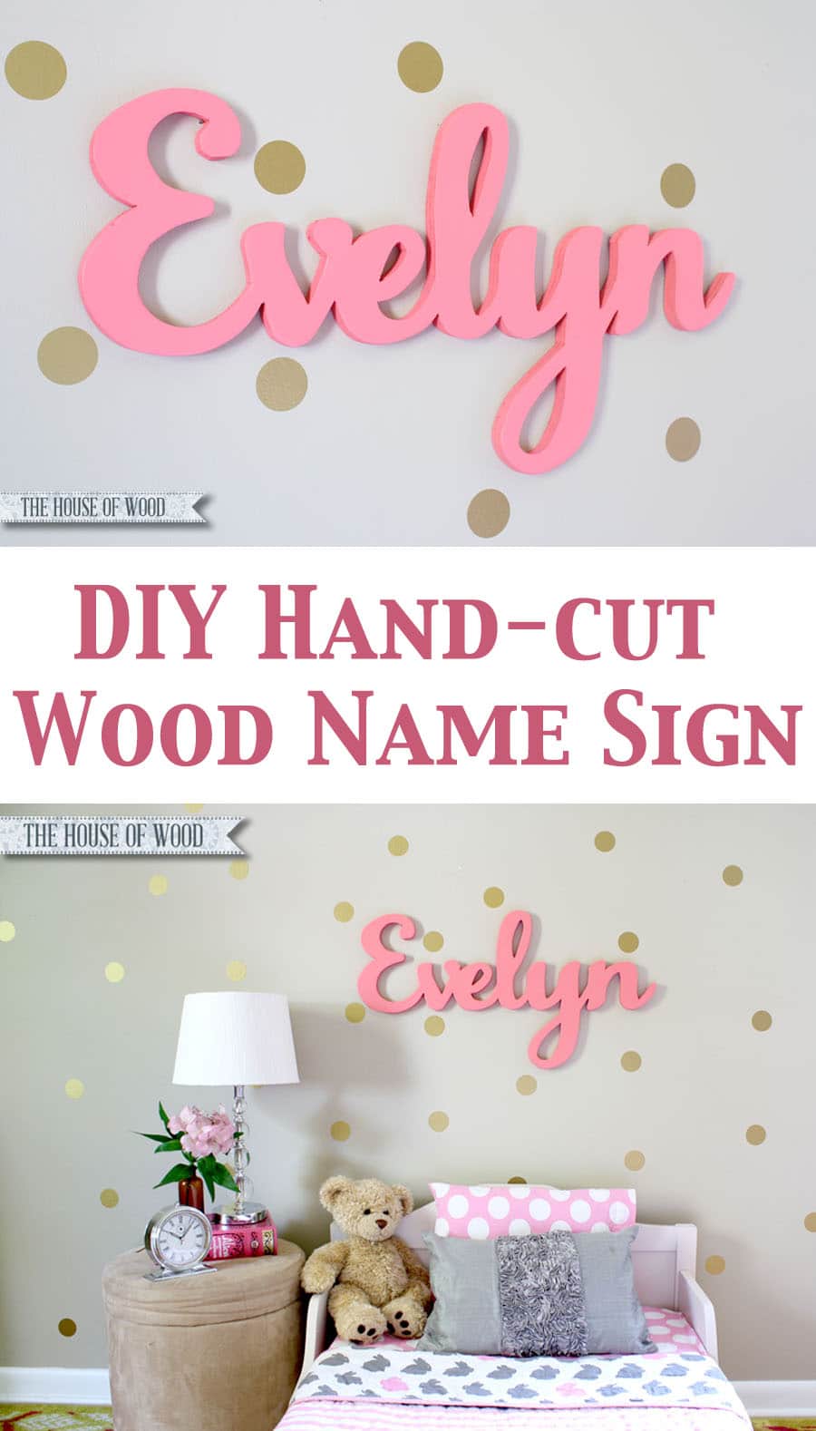 Custom Wood Name Sign - DIY Signs for the Home Custom Wood Name Sign - DIY Signs for the Home