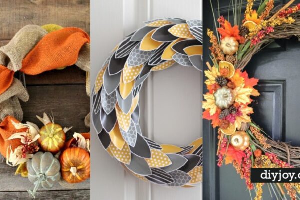 Finished 35 DIY Fall Wreaths for Your Door, a completed DIY project