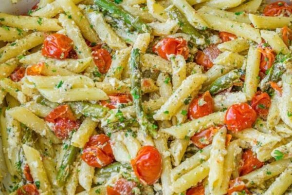 Famous Baked Feta Pasta, homemade and freshly served