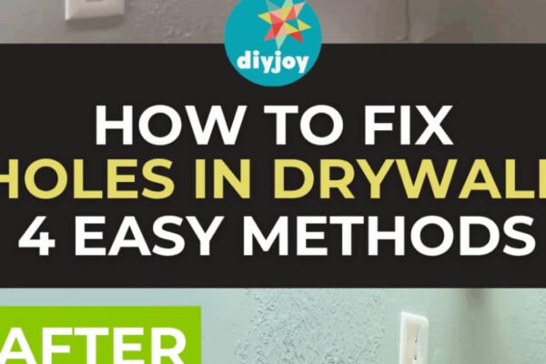 How to Fix Holes in Drywall With 4 Easy Methods