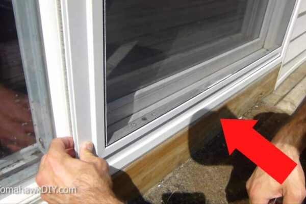 Finished Easy Way to Fix Screen Door That Won’t Slide, a completed DIY project