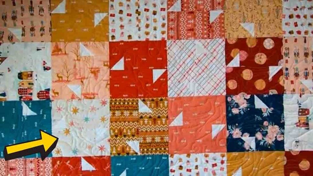 Flurries Layer Cake Quilt, homemade and freshly served