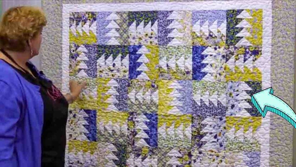 Finished Flying Home Quilt, a completed DIY project