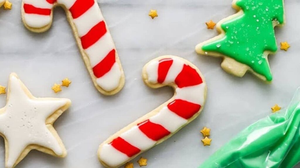 Foolproof Sugar Cookie Icing, homemade and freshly served