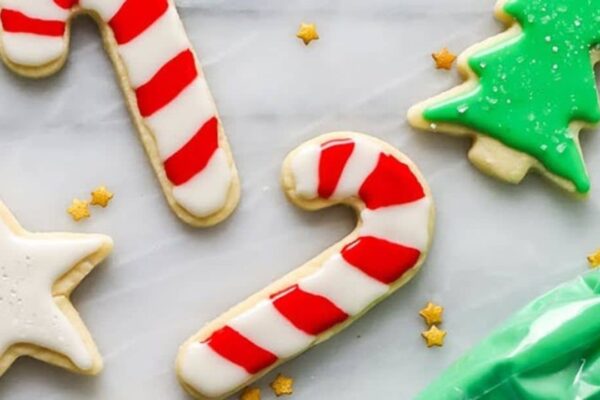 Foolproof Sugar Cookie Icing, homemade and freshly served