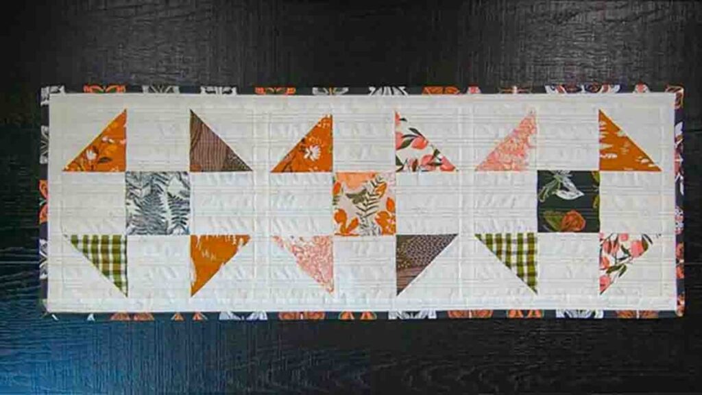 Finished Forest Flutter Charm Pack Quilt Pattern, a completed DIY project