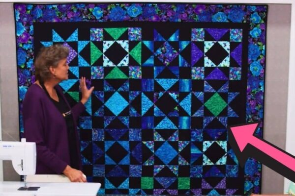 Finished Forest Light Quilt Using 10-Inch Squares, a completed DIY project