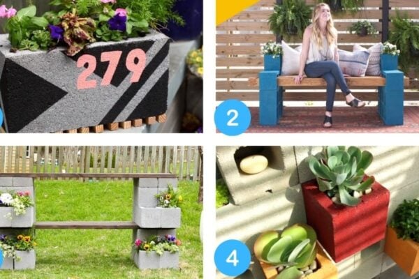 Finished 7 Fun and Creative Cinder Block DIYs, a completed DIY project