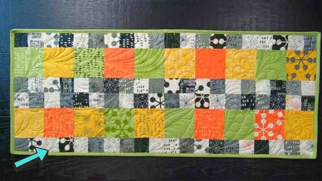 Finished Fusion Gridlock Charm Pack Quilt, a completed DIY project
