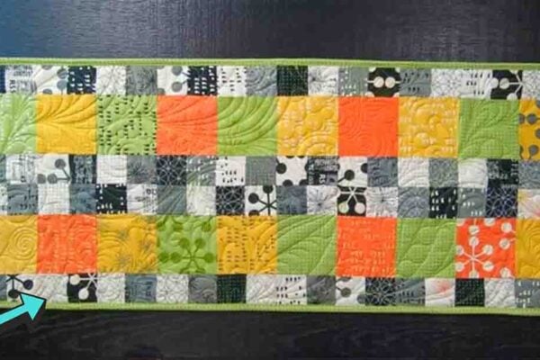 Finished Fusion Gridlock Charm Pack Quilt, a completed DIY project