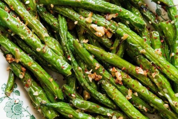 Garlic Green Beans (Restaurant Style ), homemade and freshly served