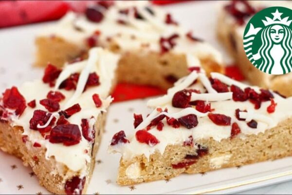 Gluten Free Starbucks Copycat Cranberry Bliss Bars