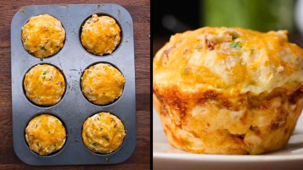 Grab-and-Go Breakfast Muffins, homemade and freshly served