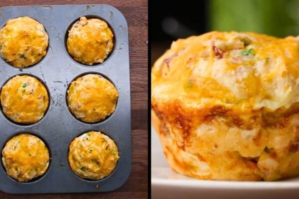 Grab-and-Go Breakfast Muffins, homemade and freshly served