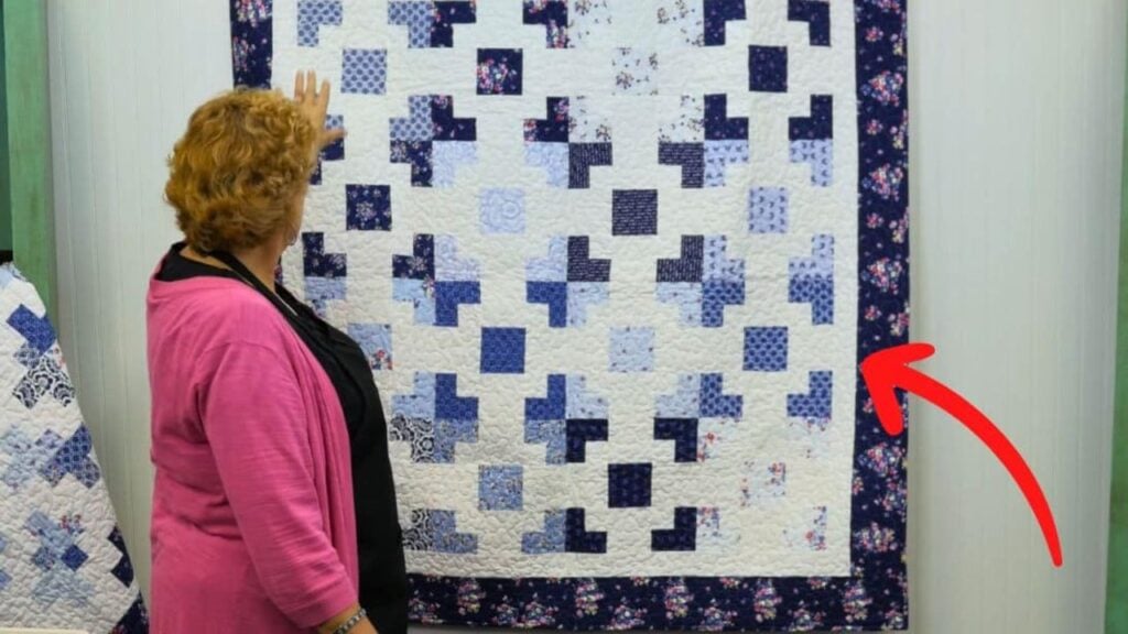 Finished Beginner-Friendly Grand Square Quilt Pattern, a completed DIY project