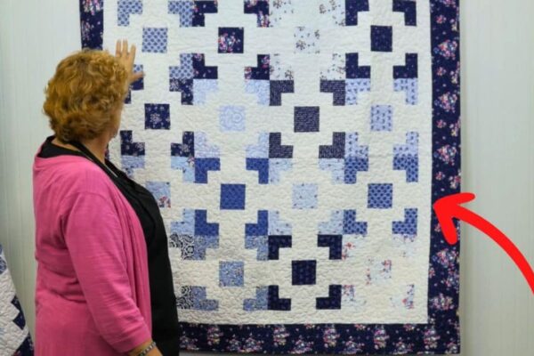 Finished Beginner-Friendly Grand Square Quilt Pattern, a completed DIY project