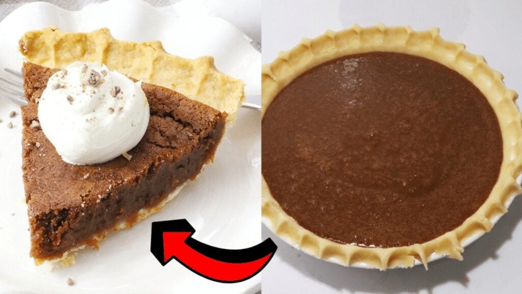 Grandma’s Fudge Pie, homemade and freshly served