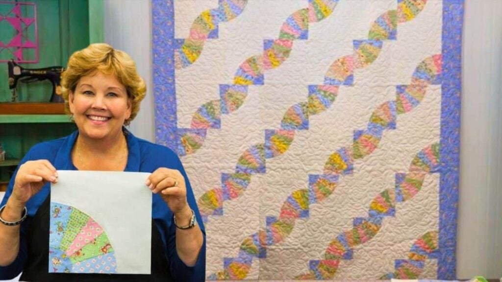 Finished Grandmother’s Fan Quilt With Jenny Doan, a completed DIY project