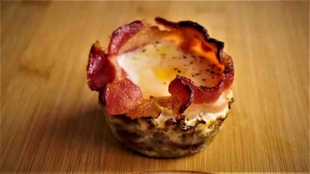 Hashbrown Breakfast Cups, homemade and freshly served