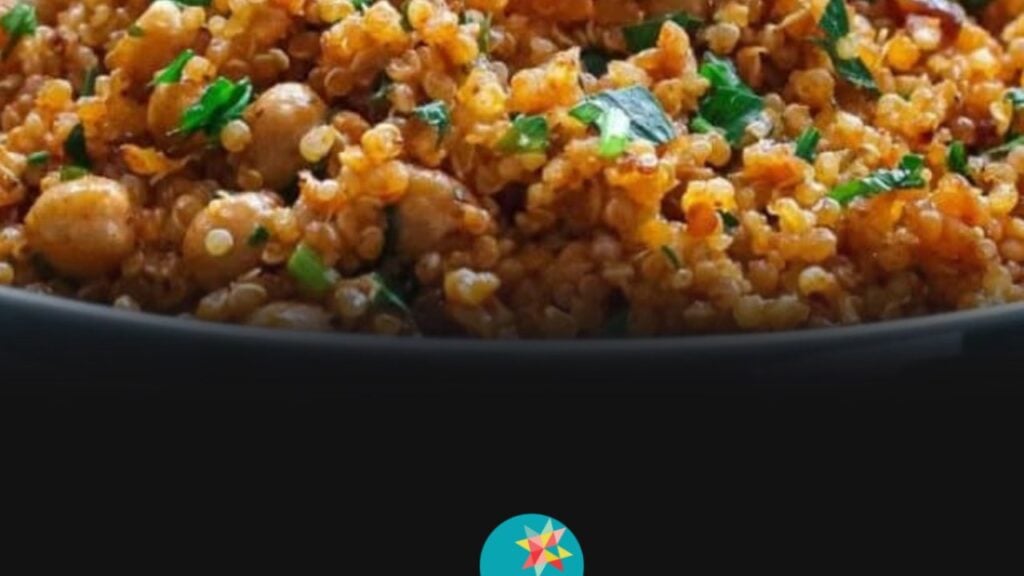 Healthy Quinoa Chickpea Bowl