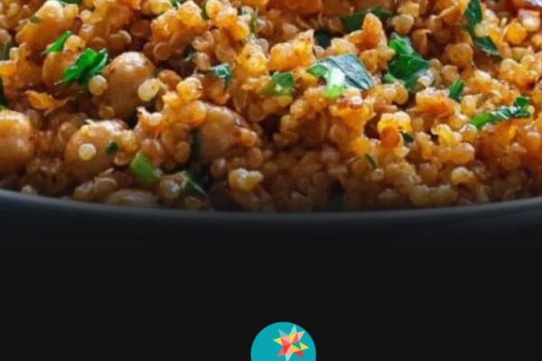 Healthy Quinoa Chickpea Bowl