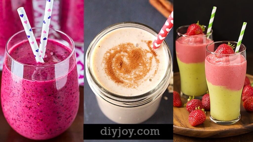 31 Healthy Smoothie Recipes, homemade and freshly served
