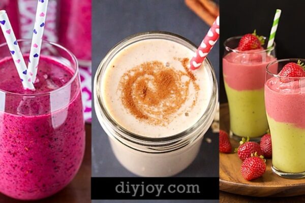 31 Healthy Smoothie Recipes, homemade and freshly served