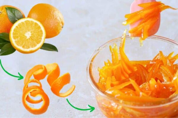 Homemade Candied Orange Peels