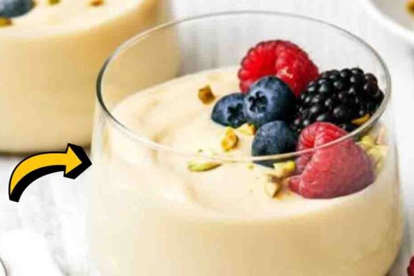 Homemade Custard, homemade and freshly served