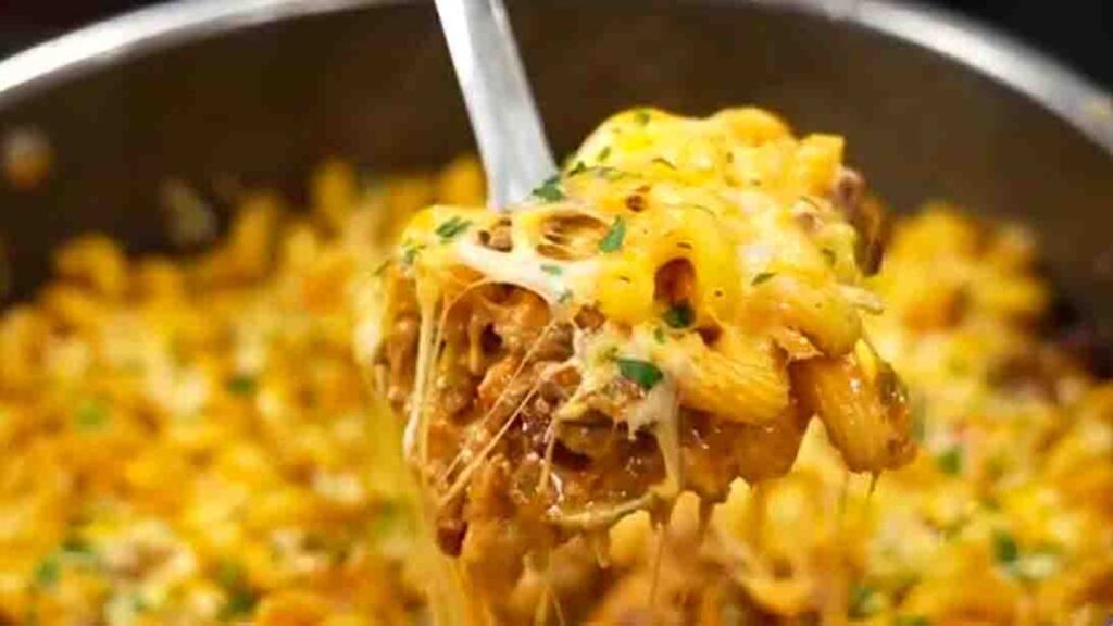 Ultimate Homemade Hamburger Helper, homemade and freshly served
