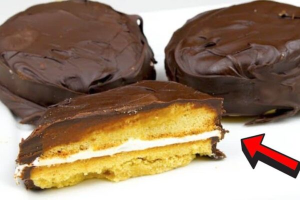 Homemade Moon Pies, homemade and freshly served