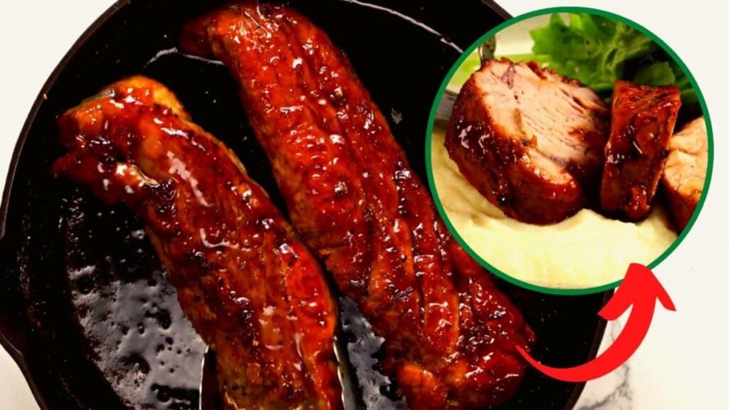 30-Minute Honey Garlic Pork Tenderloin, homemade and freshly served