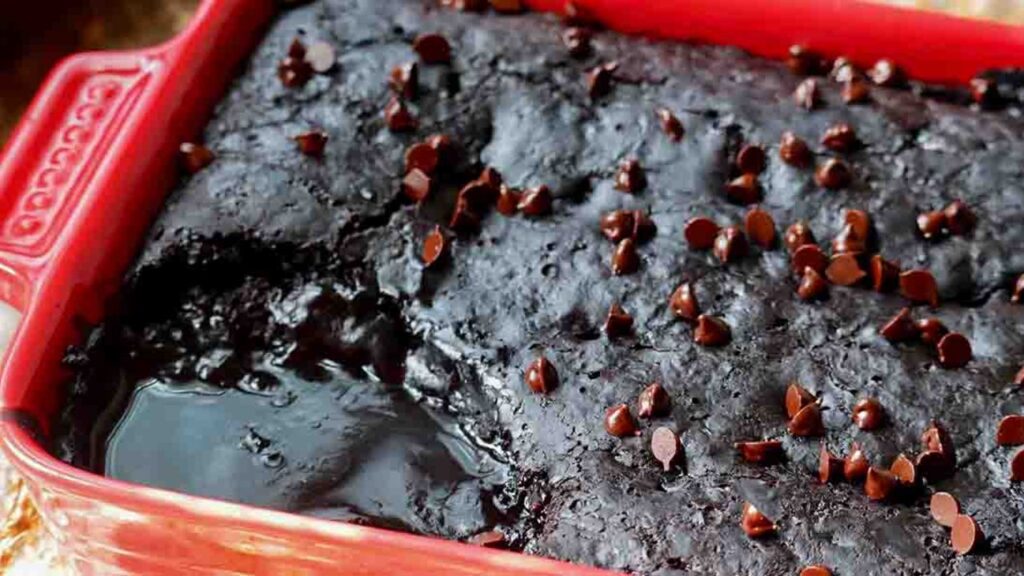 Hot Chocolate Pudding, homemade and freshly served
