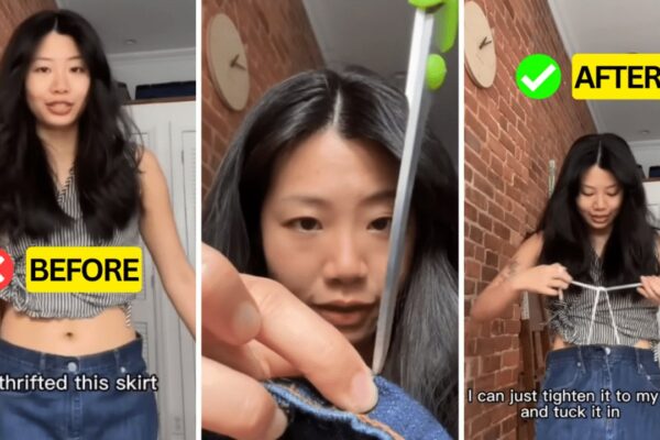 Finished How to Adjust a Waistband Without Sewing, a completed DIY project