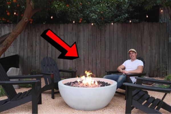 Finished How to Build a DIY Patio and Fire Pit Seating Area, a completed DIY project