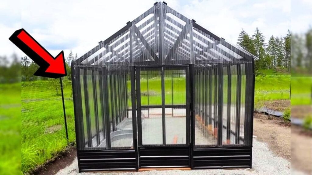 Finished How To Build a DIY Modern Greenhouse Using 2x4s, a completed DIY project