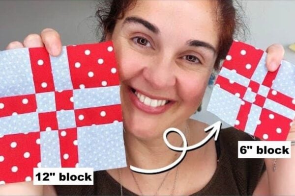 Finished How to Change the Size of a Quilt Block, a completed DIY project