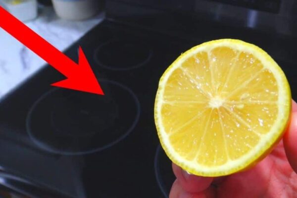 Rub a Lemon on Your Glass Stove Top, homemade and freshly served