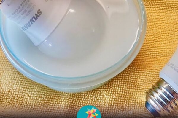 $1 Miracle Light Bulb Cleaning Hack