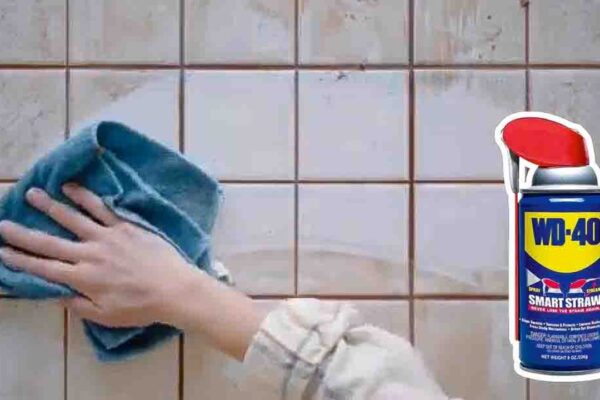 How to Clean a Tile Shower with WD-40
