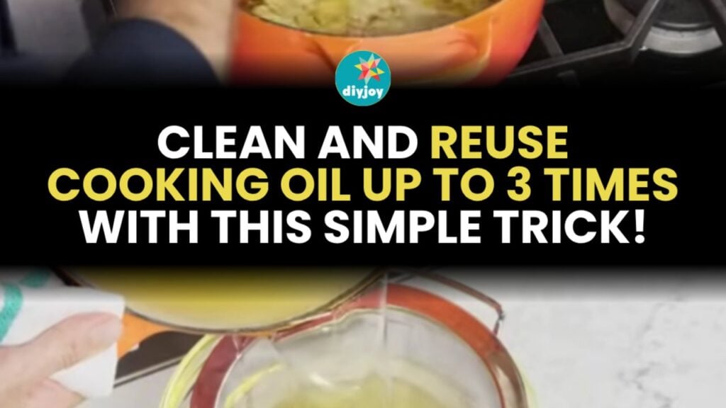 Easiest Way To Clean & Reuse Frying Oil For Up To 3 Times