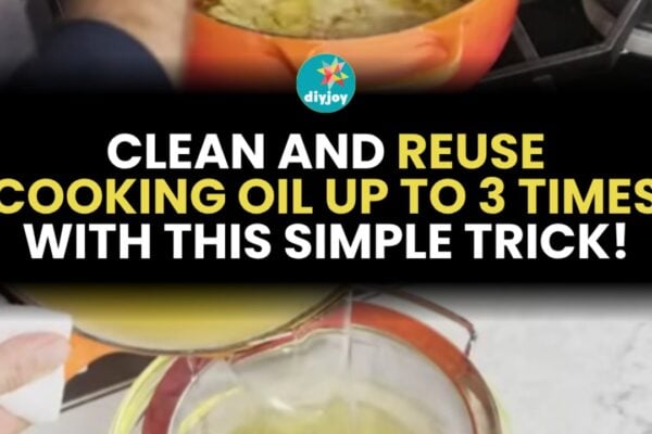 Easiest Way To Clean & Reuse Frying Oil For Up To 3 Times