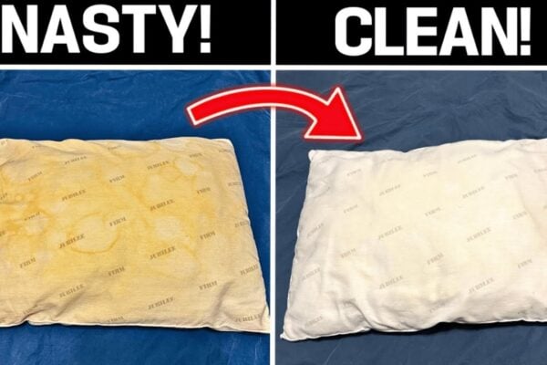 Finished This is The Best Way to Clean & Whiten Pillows!, a completed DIY project
