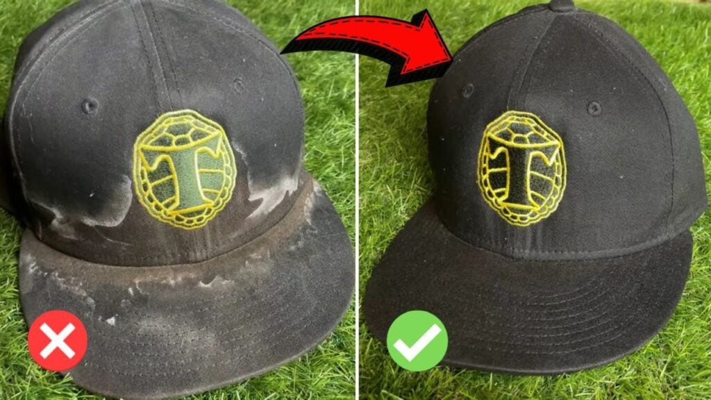 Finished How To Clean Any Hat From Sweat Stains & Dirt, a completed DIY project