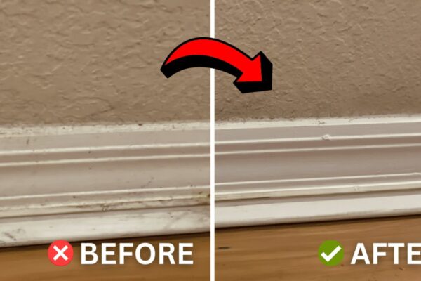 How to Clean Baseboards Without Bending Over