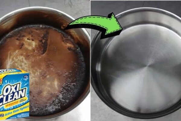 Finished How To Clean Burnt Pots Without Scrubbing, a completed DIY project