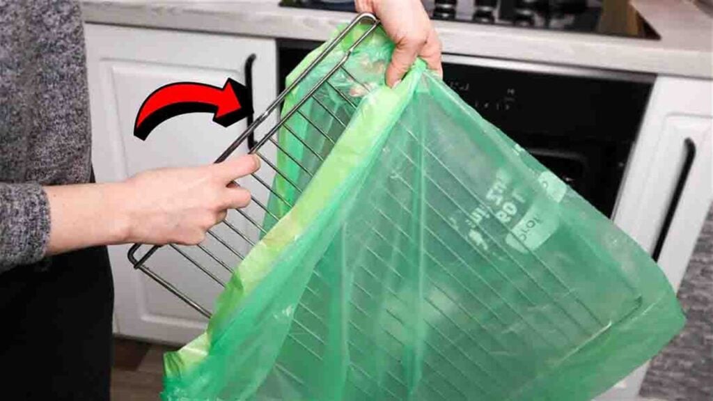 Finished How To Clean Oven Racks Using A Plastic Bag, a completed DIY project