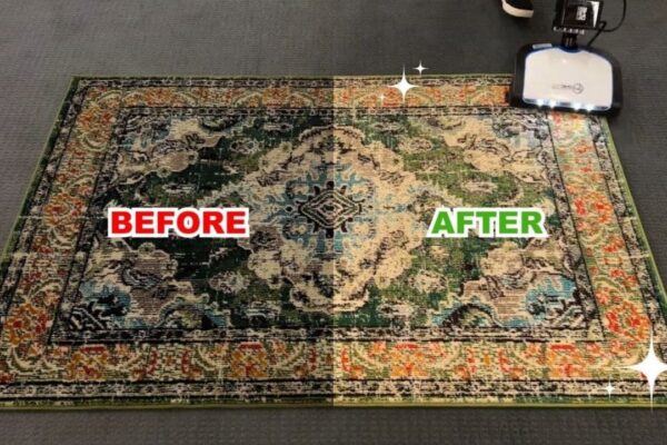 Finished How to Clean Your Rug at Home (No Professional Equipment Needed), a completed DIY project